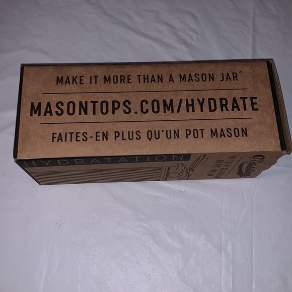 Brand New Masontops Glass Bottle with Neoprene - Picture 5 of 5